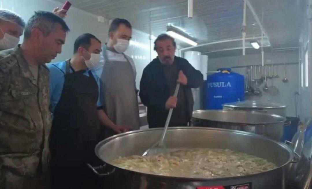 Mehmet Chef a cuisiné avec les soldats à Hatay! MSB a partagé ces moments