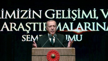 Mots élogieux du président Erdoğan à Diriliş Ertuğrul