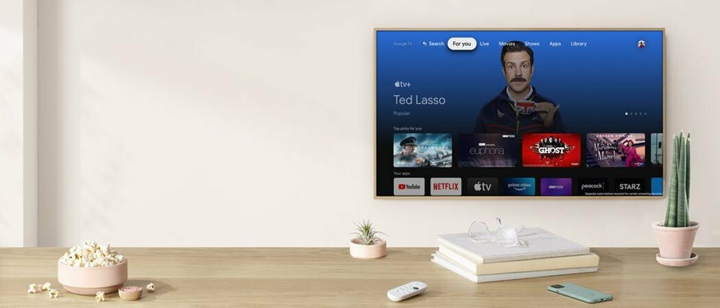 Apple TV arrive sur Chromecast avec Google TV