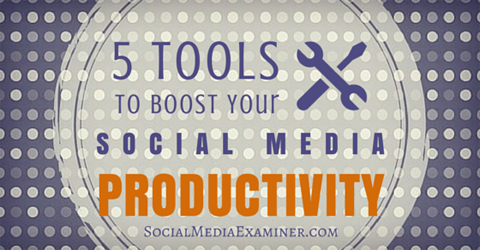 outils pour la productivité des médias sociaux