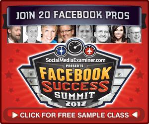 Sommet du succès Facebook 2012