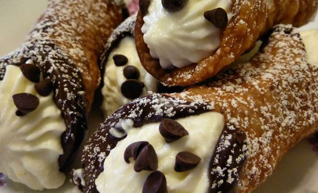 Comment faire du Cannoli, le maître des desserts de la cuisine italienne ?