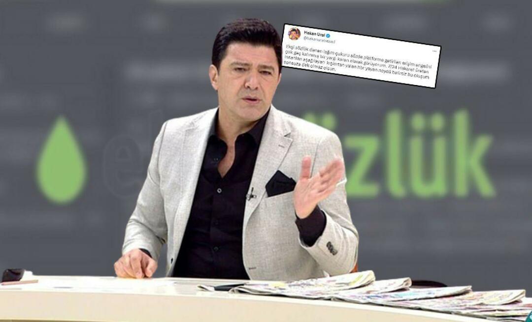 Hakan Ural s'en est pris à Ekşi Sözlük, qui "insulte les gens": Le cloaque appelé Ekşi Sözlük…