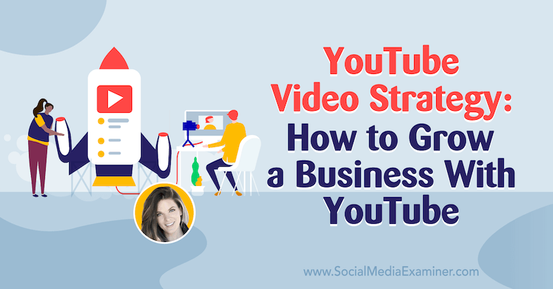 Stratégie vidéo YouTube: comment développer une entreprise avec YouTube avec des informations de Sunny Lenarduzzi sur le podcast marketing sur les réseaux sociaux.
