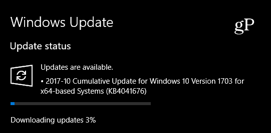 Microsoft déploie la mise à jour cumulative Windows 10 KB4041676