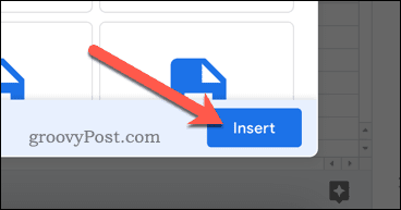 Importer un fichier dans Google Sheets