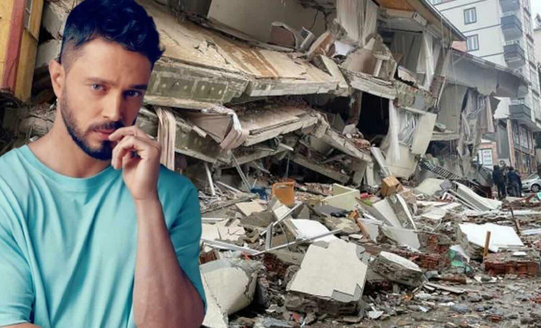 Paroles amères de Murat Boz aux opportunistes après le tremblement de terre: Quelle épreuve !