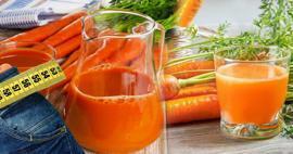 Les carottes font-elles maigrir? Combien de calories le jus de carotte contient-il? Recette de jus de carotte qui fait fondre la graisse du ventre