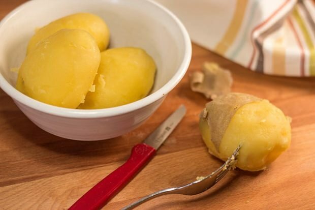 minceur avec pommes de terre bouillies