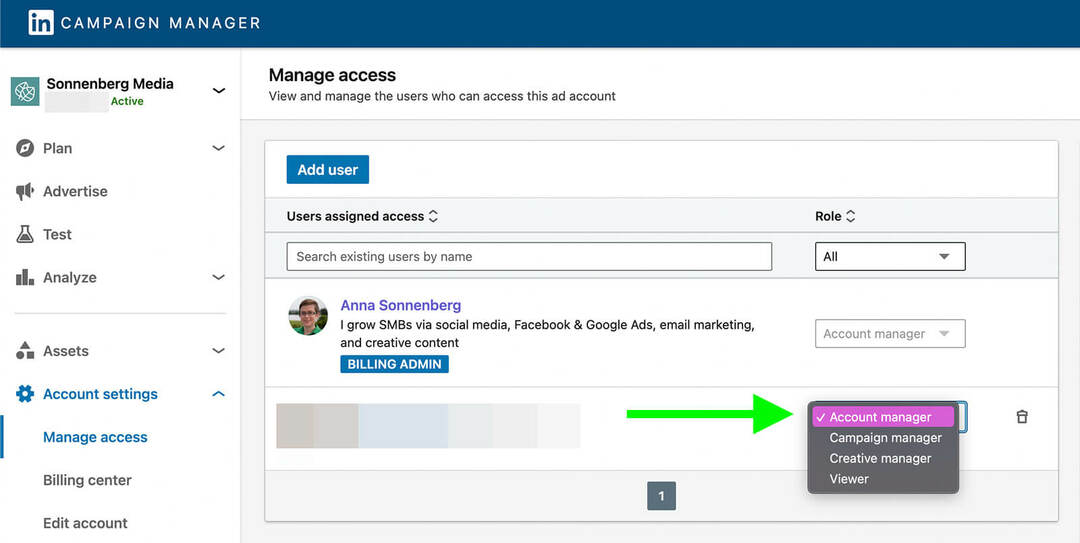 comment-linkedin-campaign-manager-ad-account-settings-sonnenberg-media-step-1