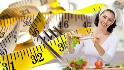 Liste de régime facile et permanente qui stimule l'appétit! Perdez du poids avec une liste d'alimentation saine