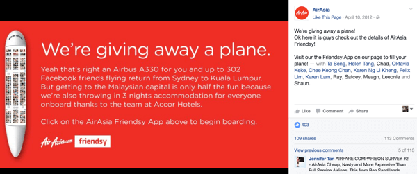AirAsia a créé une campagne de notoriété de la marque pour promouvoir un nouvel itinéraire.