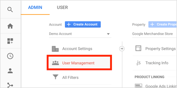 Si le client possède déjà un compte Google Analaytics, demandez-lui de vous ajouter en tant qu'utilisateur sur son compte. 
