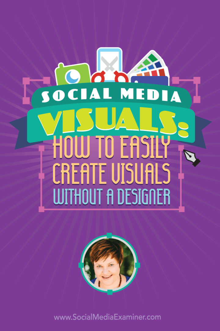 Visuels de médias sociaux: Comment créer facilement des visuels sans concepteur: Social Media Examiner