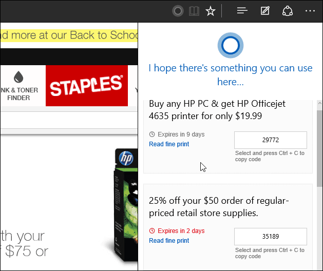 Site Staples Edge Windows 10