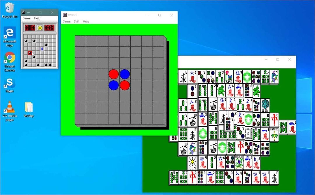 Jouer au démineur et autres jeux Microsoft classiques sur Windows 10
