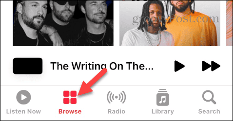 Listes de lecture vidéo sur Apple Music