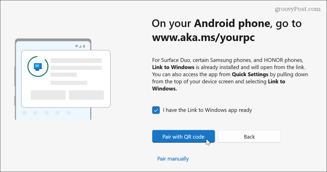 Comment transférer des photos d'Android vers Windows 11 avec Phone Link