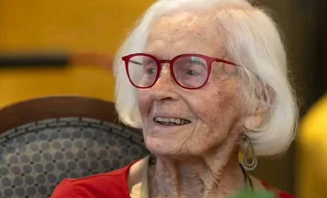 Une femme de 102 ans a donné le secret d’une vie longue et en bonne santé! Voyez ce qu'il dit