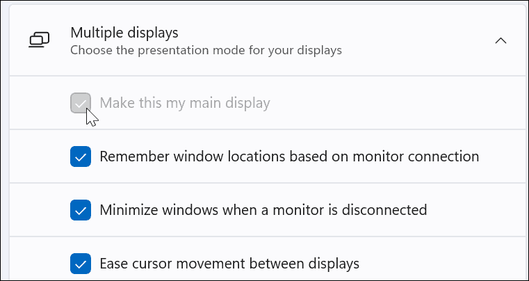 déplacer la barre des tâches vers le deuxième moniteur sur Windows 11