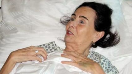 Fatma Girik hospitalisée