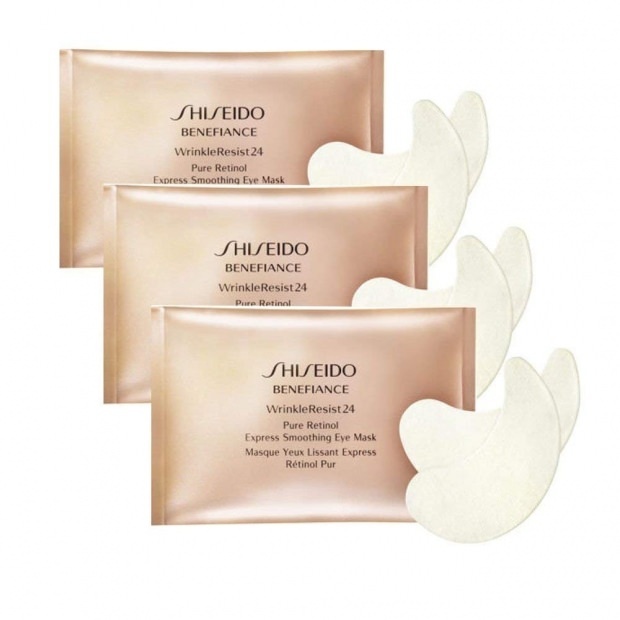 Resist24 Pure Retinol Express Lissage Masque Yeux Shiseido Benefiance Rides