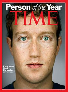 Mark Zuckerberg à l'heure
