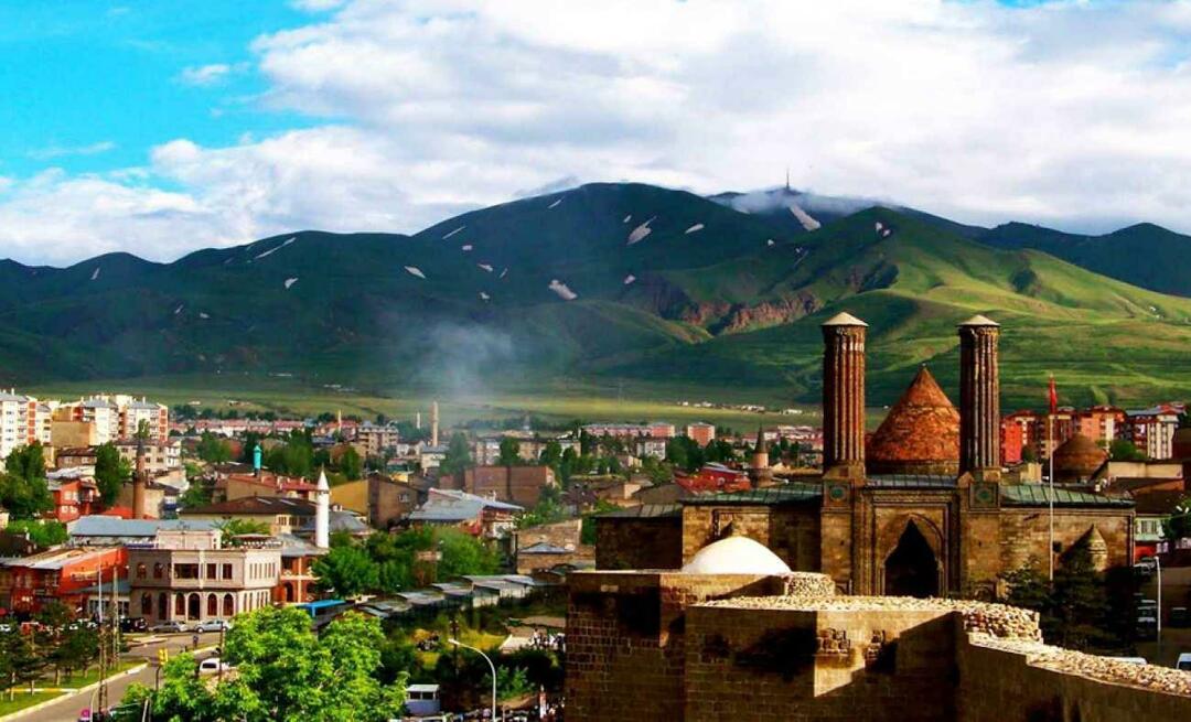 Où est Erzurum? Quels sont les endroits à visiter à Erzurum? Comment se rendre à Erzurum ?