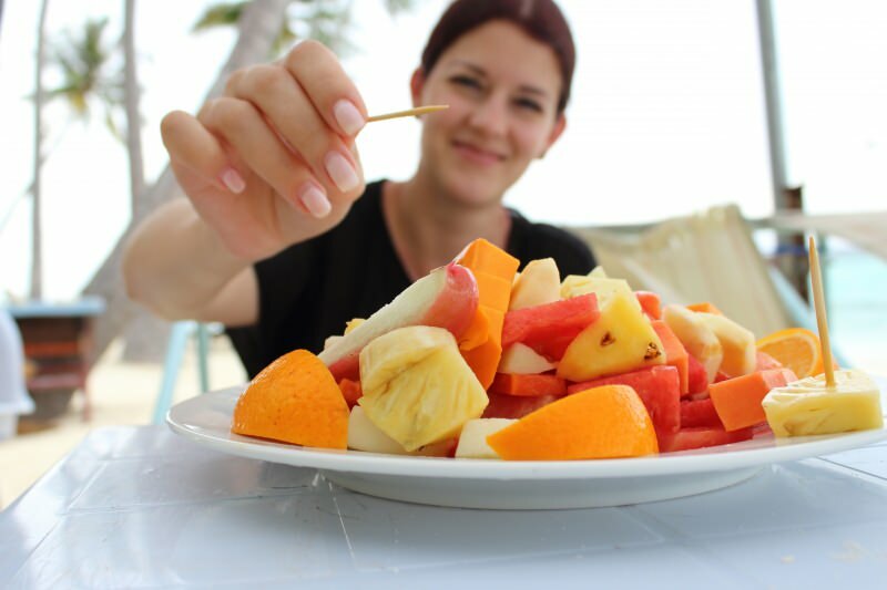 consommation de fruits dans l'alimentation