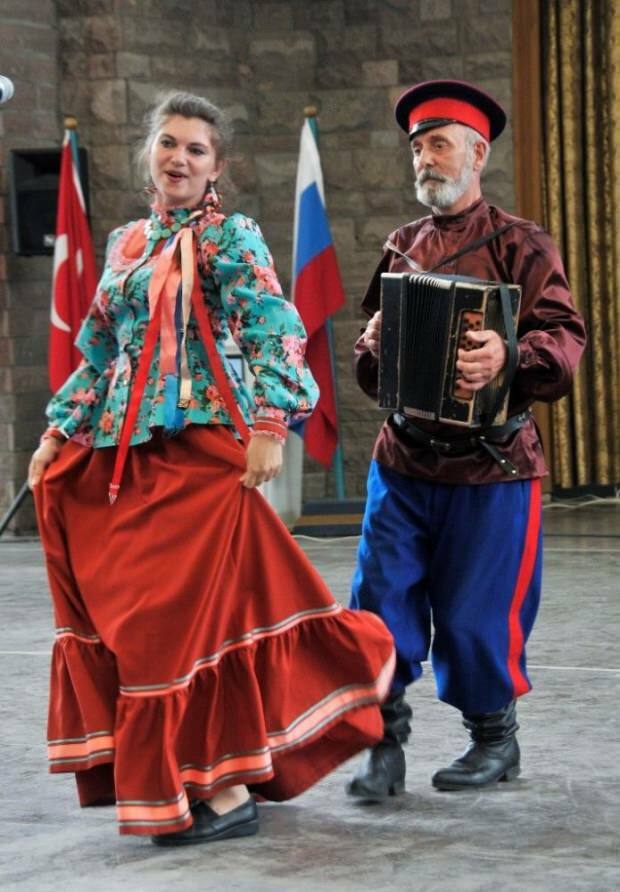 Russe cosaque Choir, 2019 Turquie-Russie 