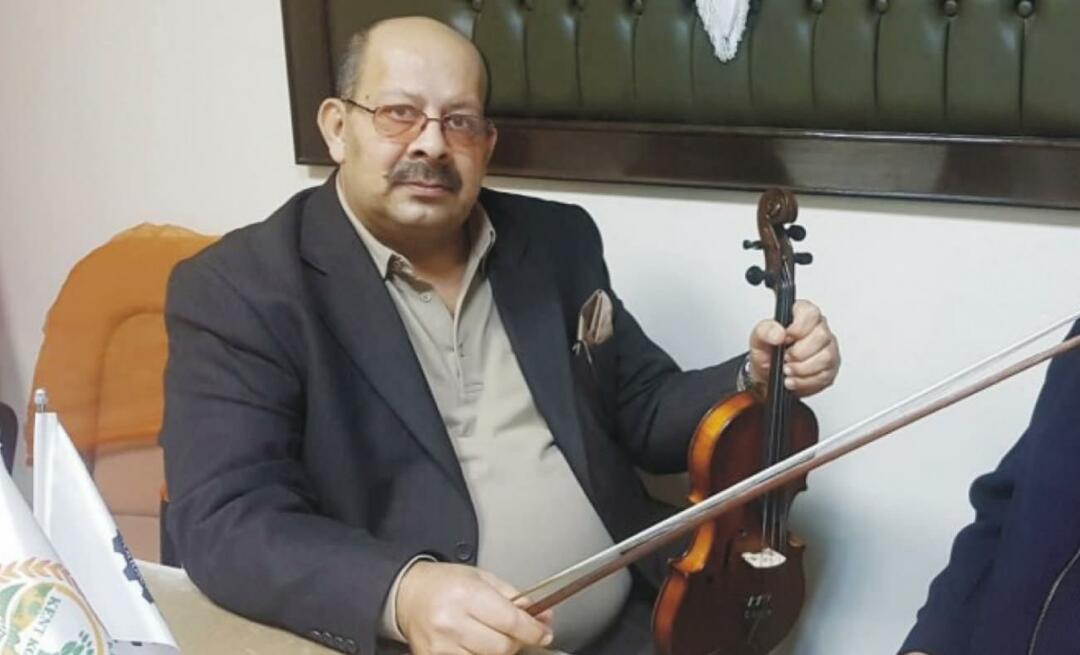 Triste journée de TRT! Le virtuose du violon Şenol Dinleyen est décédé