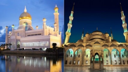 Des mosquées visibles dans le monde