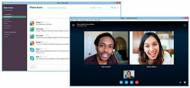Ajoutez vos contacts Skype à votre équipe Slack avec la nouvelle prévisualisation d'intégration