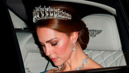 Kate Middleton avec couronne héritée de Lady Diana