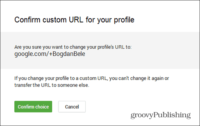 Comment obtenir une URL personnalisée pour votre profil Google+