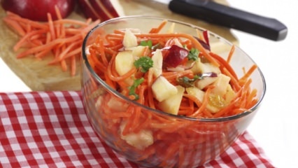 Recette de salade de carottes qui perd du poids rapidement