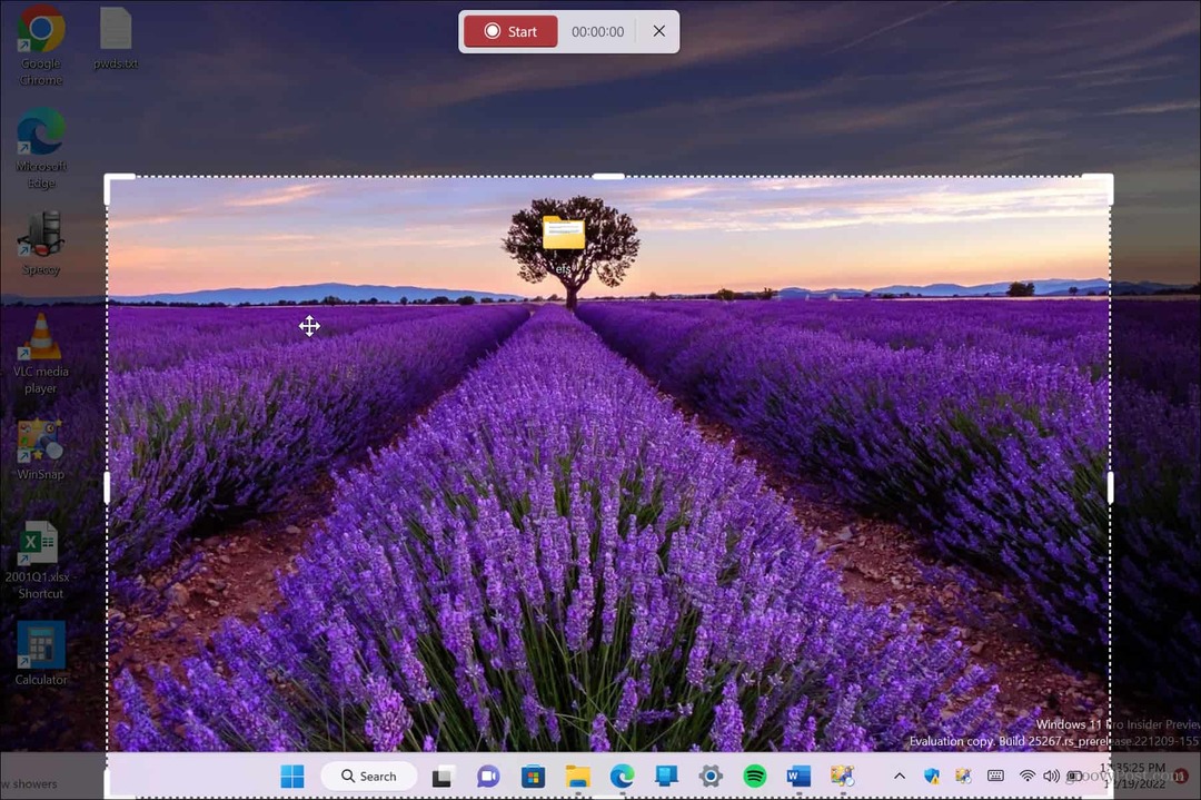 Comment filtrer l'enregistrement avec l'outil Snipping sur Windows 11