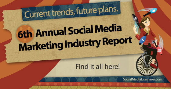 Rapport 2014 sur l'industrie du marketing des médias sociaux: examinateur des médias sociaux