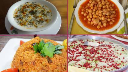 Comment préparer la table iftar la plus fertile et la plus élégante? 28. menu iftar du jour