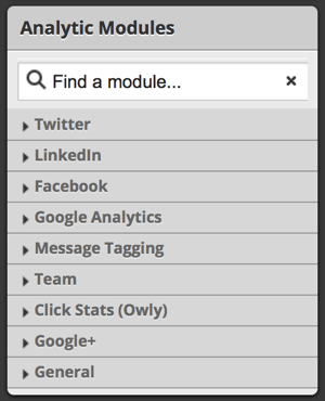 modules analytiques hootsuite