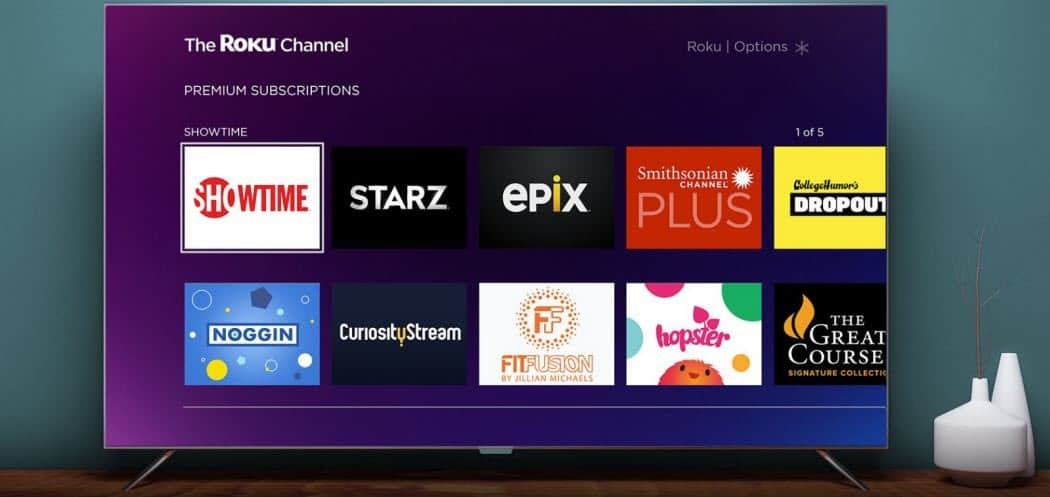 La chaîne Roku ajoute des abonnements au service de streaming Premium