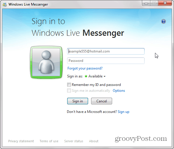 Windows Live Messenger relancé