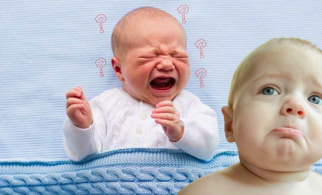 Pourquoi les bébés pleurent-ils? Que disent les bébés en pleurant? 5 styles de pleurs de bébés