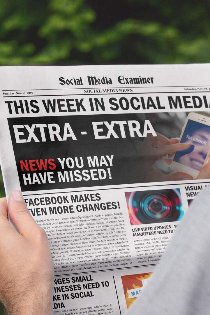Facebook corrige les données d'audience organique surdéclarées: cette semaine dans les médias sociaux: Social Media Examiner