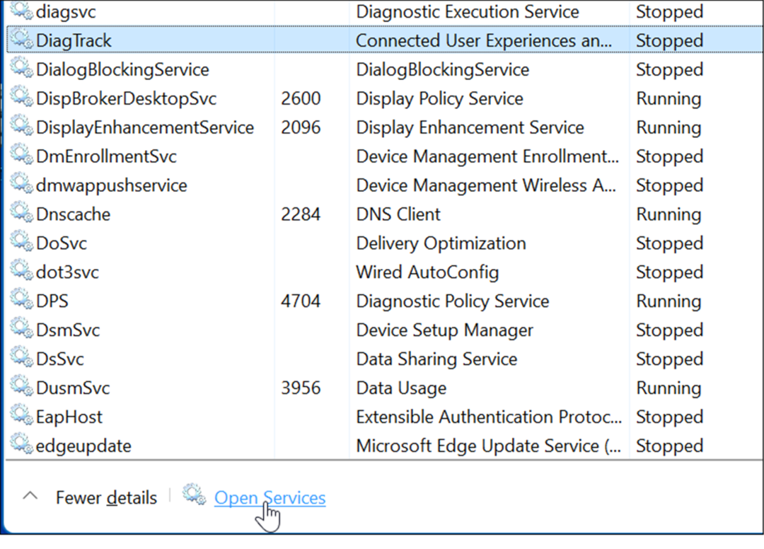 corriger l'utilisation du disque à 100% sur Windows 11