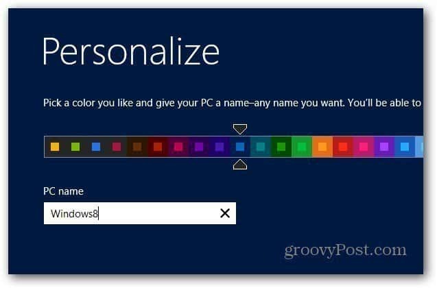 Personnalisez Windows 8