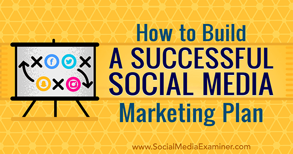 Apprenez à élaborer un plan de marketing sur les réseaux sociaux pour votre entreprise.
