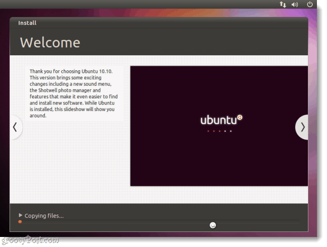 ubuntu s'installe automatiquement