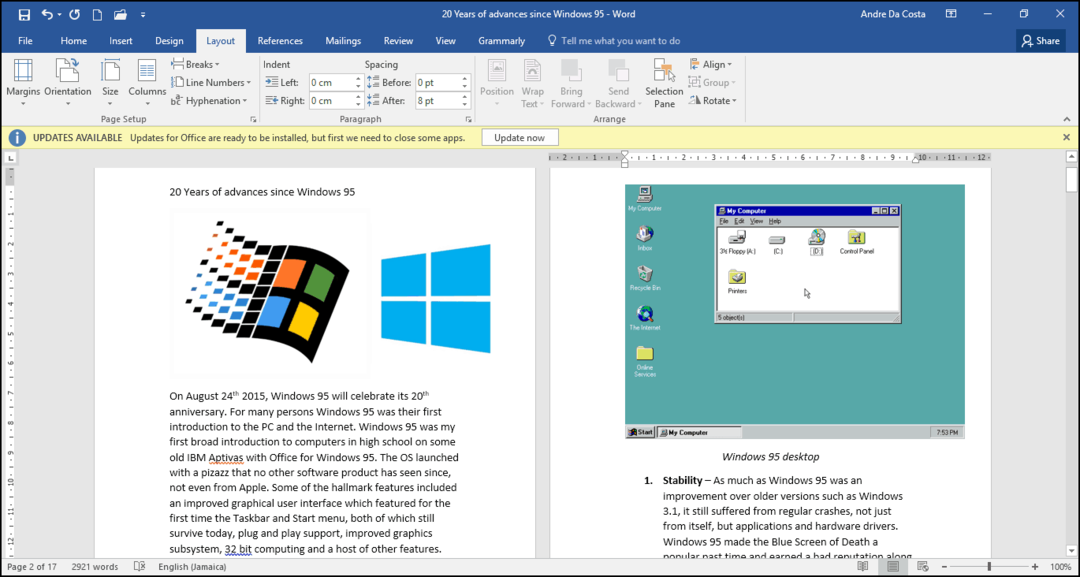 Comment créer des brochures à l'aide de Microsoft Word 2016