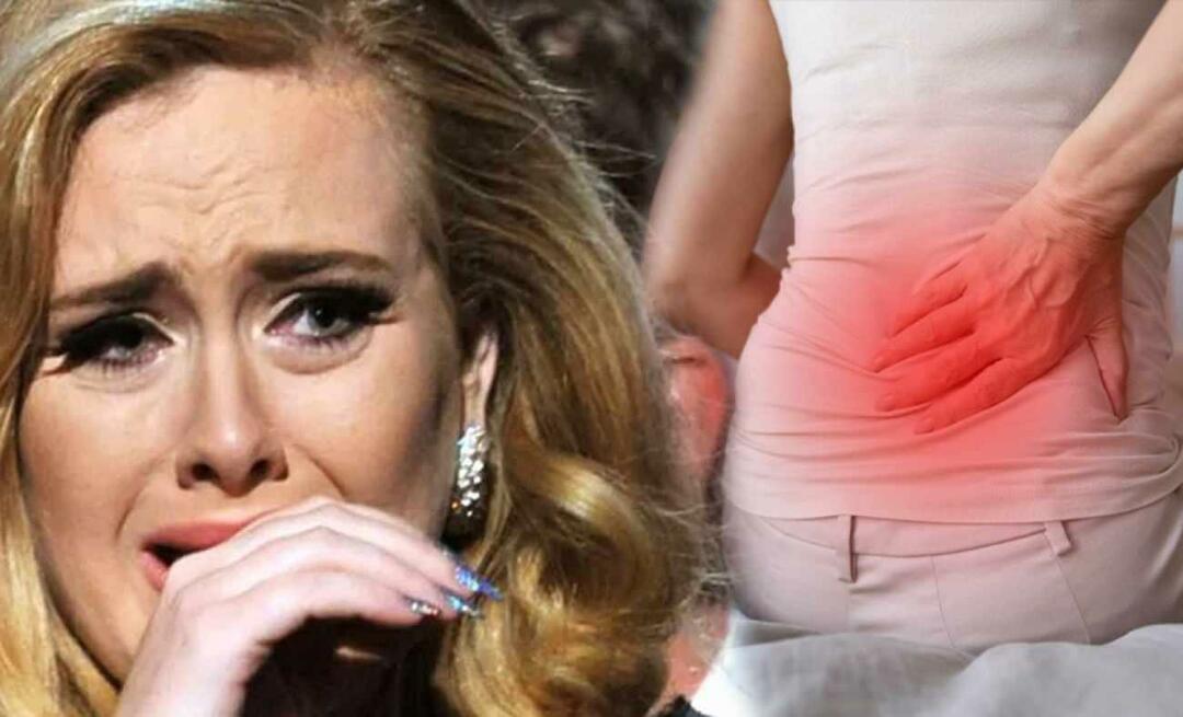 Qu'est-ce que la sciatique d'Adele? Quels sont les symptômes de la sciatique? 